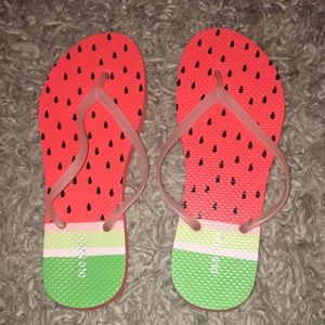 Old navy watermelon flip flops